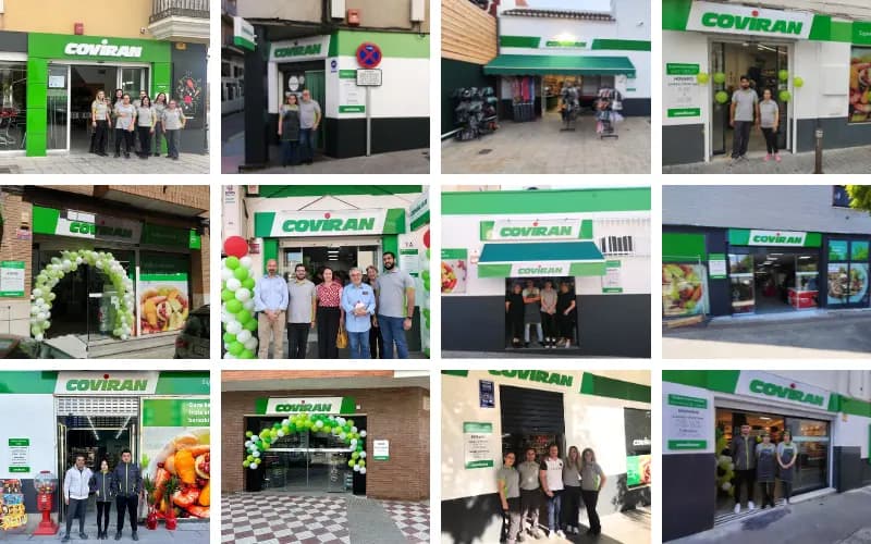 Covirán inaugura trece nuevos supermercados en mayo
