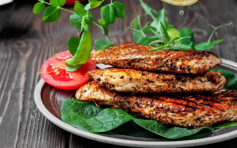Fricasé exprés de pollo asado